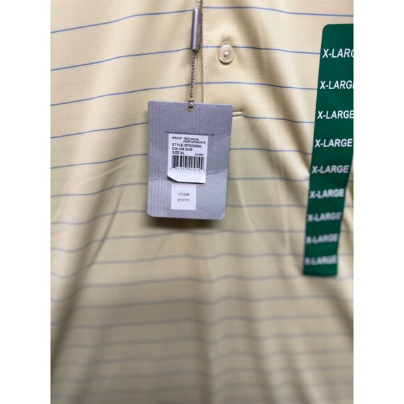 Greg Norman Signature Series Golf Polo Short Sleeve Collar Play Dry NWT Size XL - Picture 5 of 11